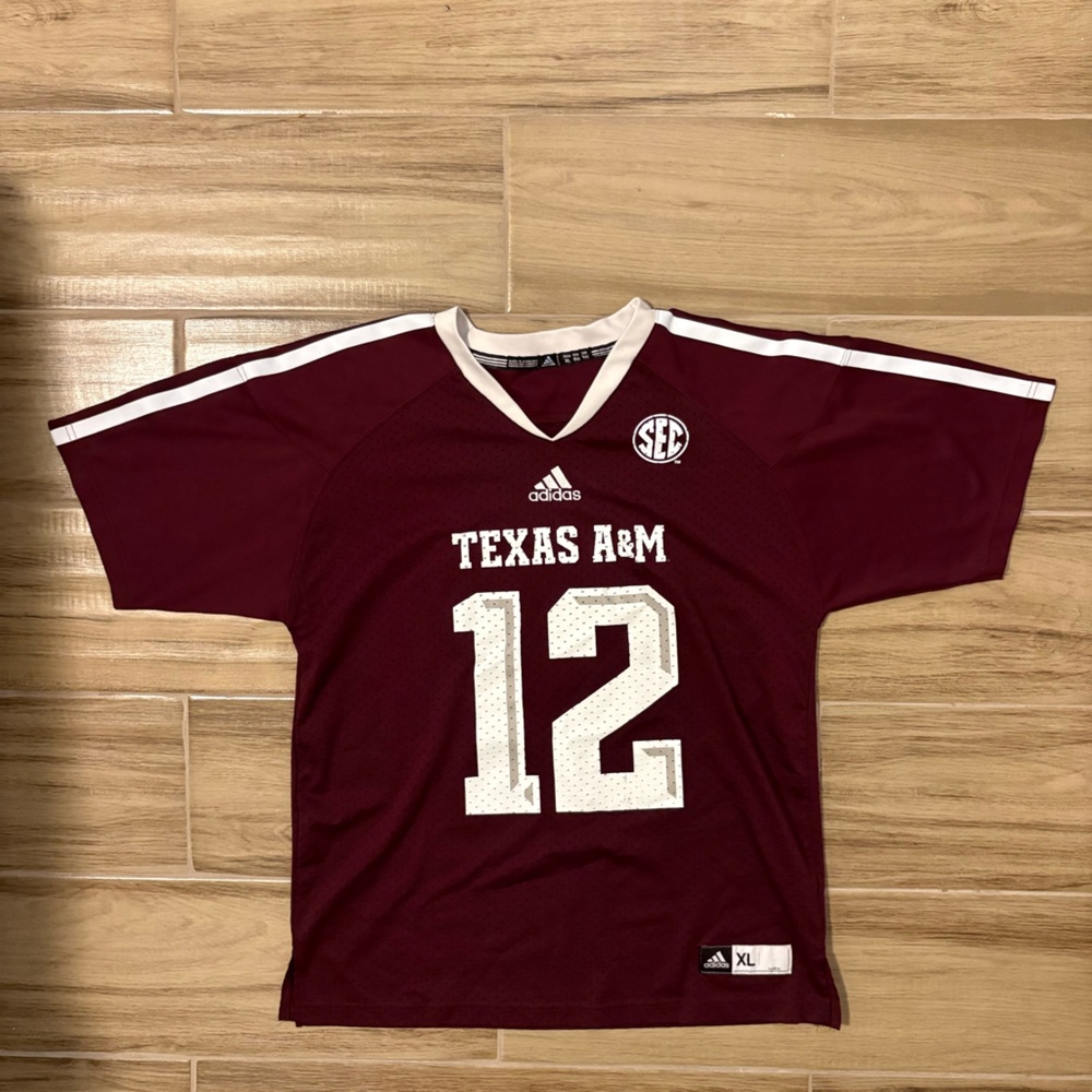 adidas Men's Texas A&M Aggies Premier Football Jersey
